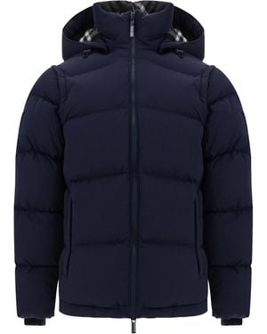 Burberry Down Jackets - Blue