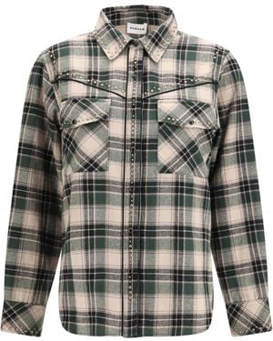 P.A.R.O.S.H. Cowboy Shirt Cotton - Gray