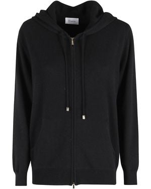 Malo Bomber Zip Cappuccio - Black