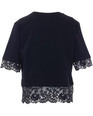 McQueen T-Shirts And Polos Cotton - Blue