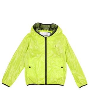 Herno Kids Outerwear Jacket Gi000006X-12220 Giallo Fluo Clothing - Yellow