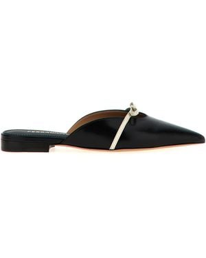 Ferragamo Bow-Detail Leather Mules - Black