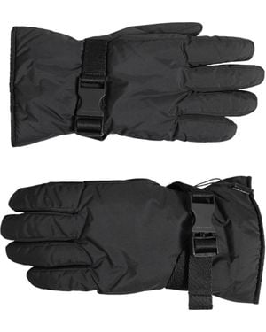 Dolce & Gabbana Windproof Ski Winter Warm Non Slip Gloves - Black