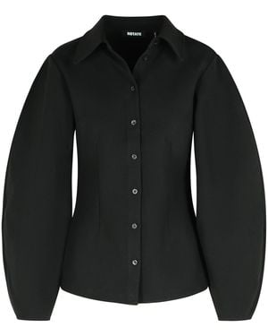 ROTATE BIRGER CHRISTENSEN Polyester Shirt - Black