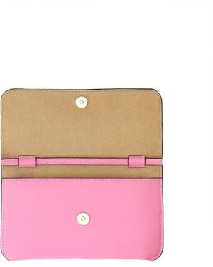 JW Anderson Leather Smartphone Bag Shoulder - Pink