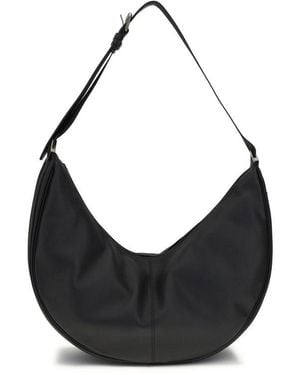 Fendi Calf Leather Bos Taurus Shoulder Bag - Black