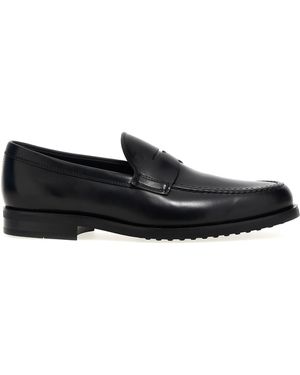 Tod's Leather Loafer - Black