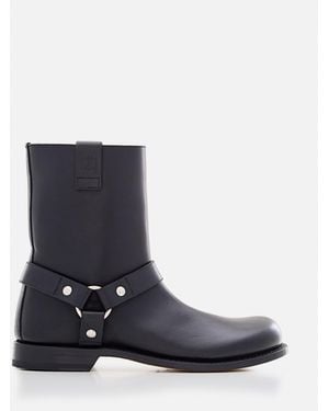 Loewe Biker Boots Field - Blue