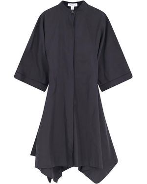 Alaïa Dresses Noir Cotone - Blue