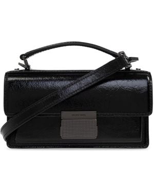 ハンドバッグ Golden  Deluxe Brand Black Leather Venezia Handbag Venezia Bag - Golden Goose Deluxe Brand - Leather - Black