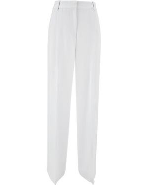 Michael Kors Wide Leg Tailored Pants - White