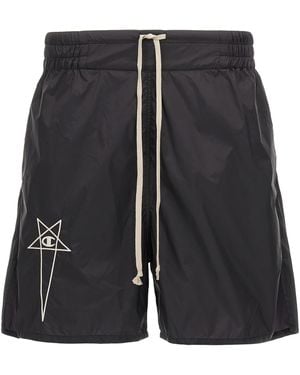 Rick Owens Bermuda Champion X - Black