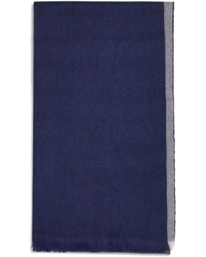 Brunello Cucinelli Cashmere Scarf - Blue