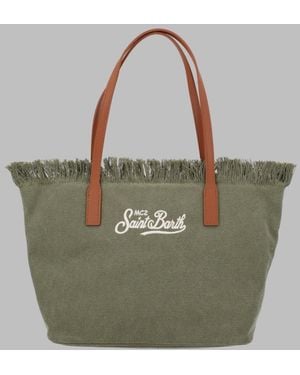MC2 Saint Barth Shoulder Bag City Cotton - Gray
