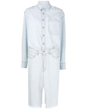 Stella McCartney Shirt Dress - Blue