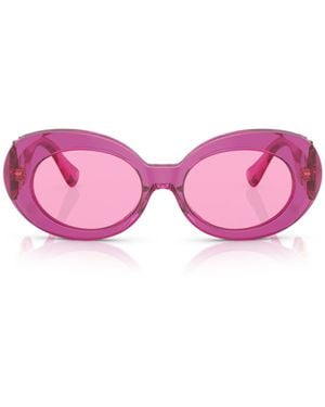 Versace Ve4426Bu 5334-5 Celluloid Occhiali Sole - Pink