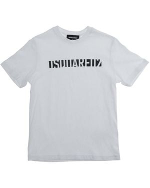 DSquared² Crew Neck T-Shirt Cotton T-Shirts - Gray