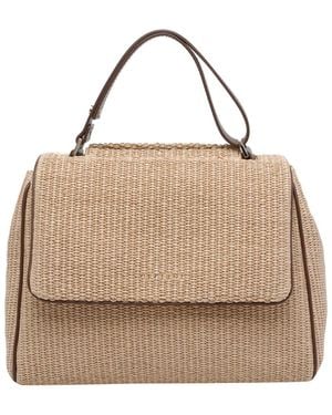Orciani Medium Sveva Handbag - Natural