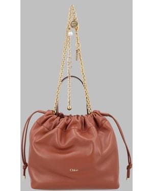 Chloé Shoulder Bag Leather - Brown