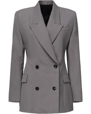 Alaïa Jackets Wool - Gray