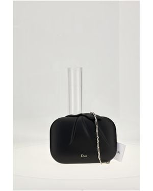 Dior Shoulder Bag Box Nappa Calf Leather - White