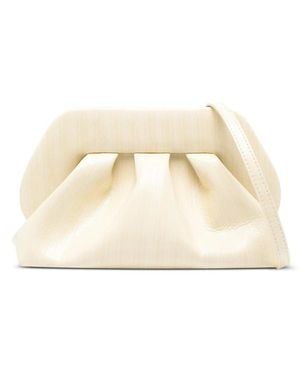 THEMOIRÈ Clutch Bag Polyurethane - Natural