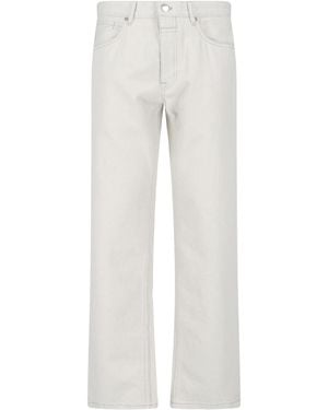 Closed Straight-Leg Cotton Denim Jeans - White