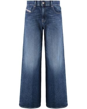 DIESEL 1978 D-Akemi High-Rise Flared Jeans Cotton - Blue