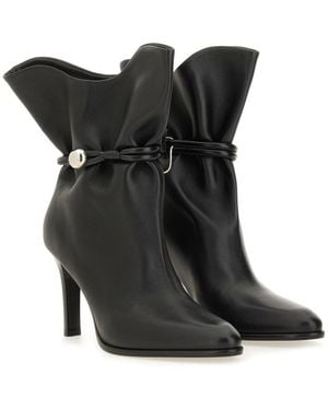 Isabel Marant Boot Loya Lamb Leather - Black