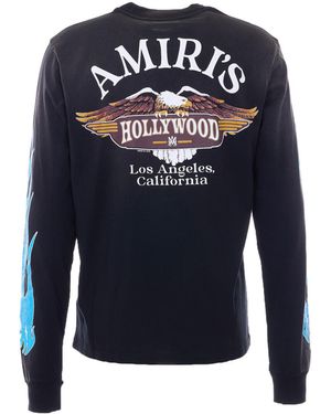 Amiri Jumpers Cotton - Blue