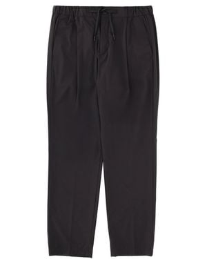 Herno Logo Detailed Trousers Polyamide Trousers - Black