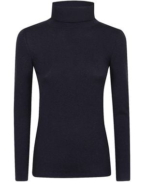 Base London Sweaters Merino Wool Polybutylene - Blue