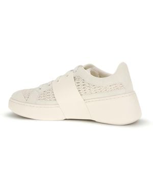 Roger Vivier Sneakers Viv Skate Upper: Nylon Sneakers - White