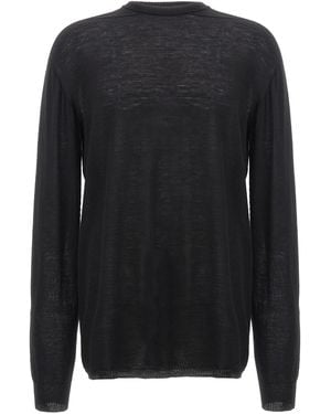Rick Owens Oversized Level Jumper - Black