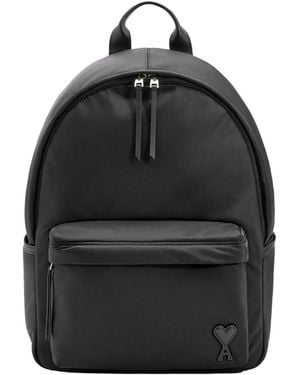 Ami Paris Ami Bags Main Material Polyamide - Black