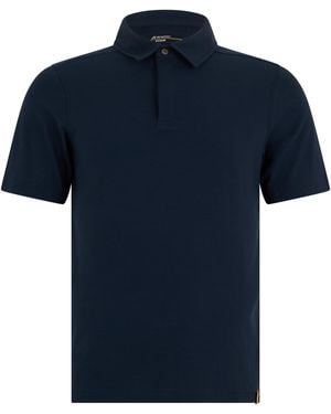 K-Way Polo Shirt Cotton - Blue