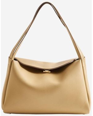 THEMOIRÈ Shoulder Bag Vegan Fabric - Natural