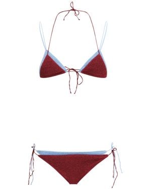 Oséree Lumiere Bicolor Swimsuit - White