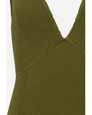 Sorbet Island One-Piece Swimsuit Ariel Polyester Swimwear - Green