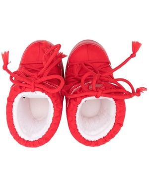 Moon Boot Icon Logo Boots - Red