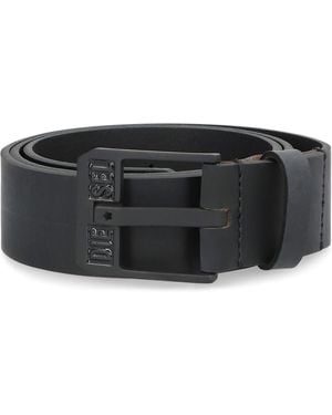 DIESEL Bluestar Ii Leather Belt - Black