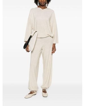 Fabiana Filippi Trousers Merino - Natural
