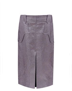 Tom Ford Pencil Skirt - Purple