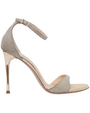 Sergio Levantesi Rave Microstar Platino Sandals - White