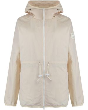 Canada Goose Lundell Hooded Windbreaker - White