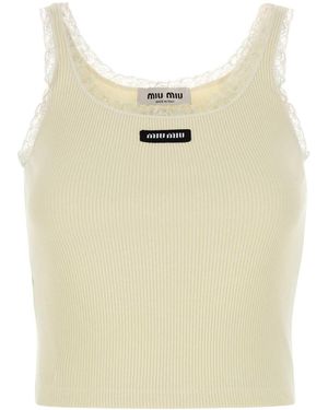 Miu Miu Tops for Women | Online Sale up to 32% off | Lyst