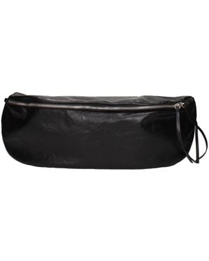 Jil Sander Leather Backpack - Black