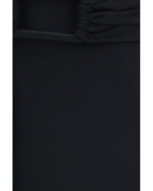 Alaïa Dress Belted Jersey Viscose - Black