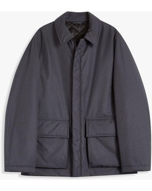 Doppiaa Aakito Padded Jacket Coats - Blue