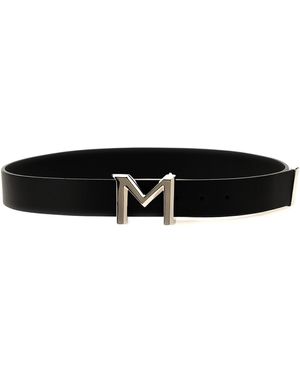 Mugler M-buckle Belts - Black